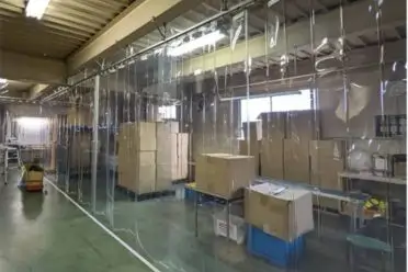 節電ビニールカーテン