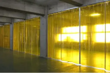 倉庫ビニールカーテン