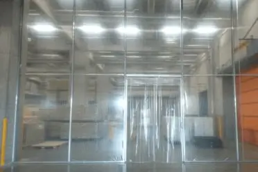 物流倉庫ビニールカーテン
